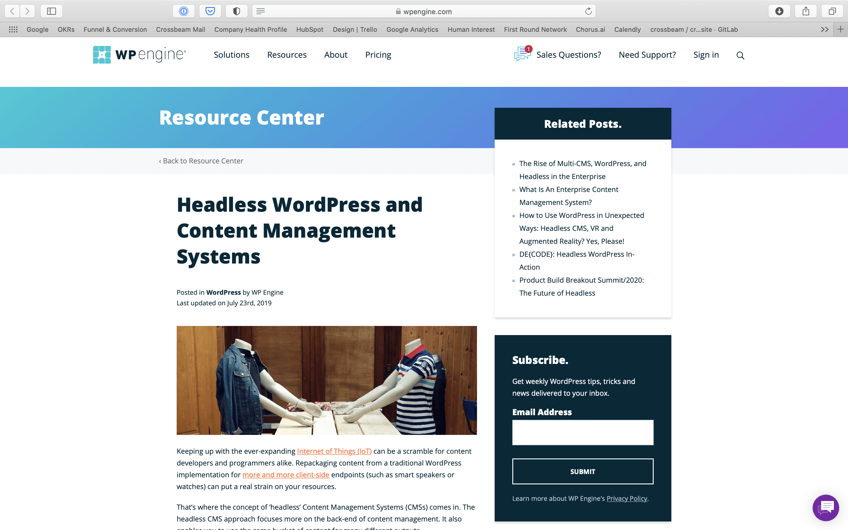 Headless WordPress and CMS