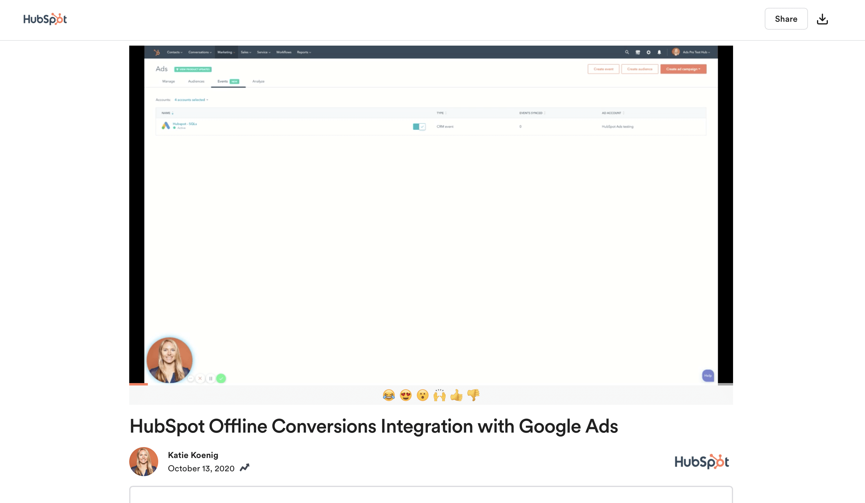 technical-demo-hubspot-offline-conversions-integration-with-google-ads