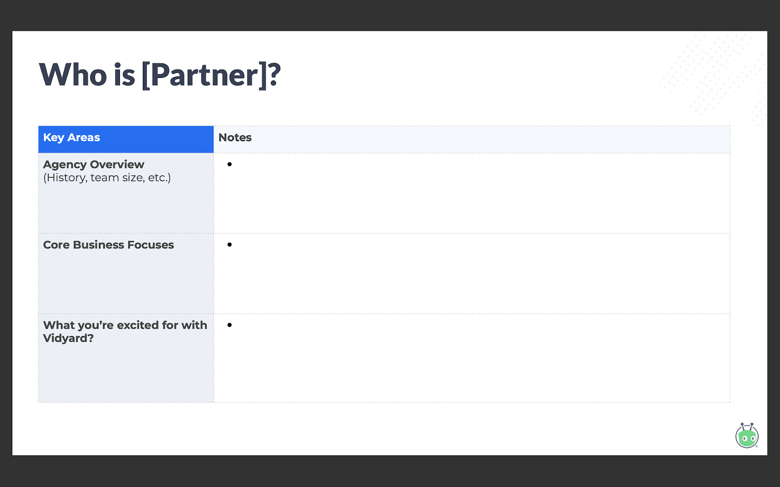 Vidyard Partnership Slide