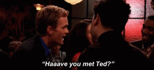 A gif from "how I met your mother"