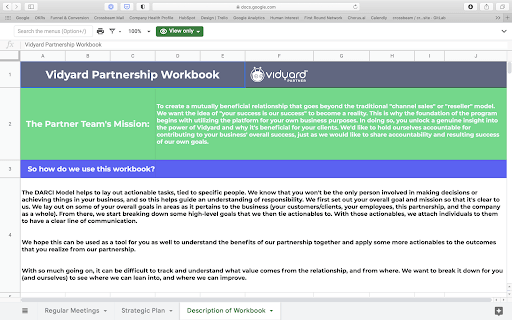 description of Vidyard partnership workbook