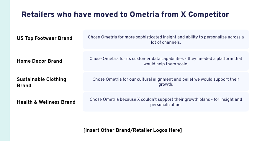 crossbeam-partner-pitch-deck-ometria-retailers-switching-slide
